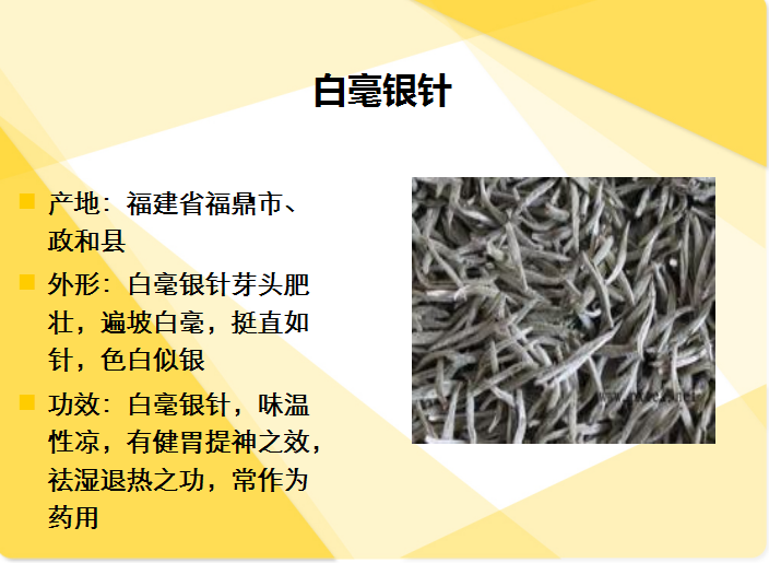 白毫银针